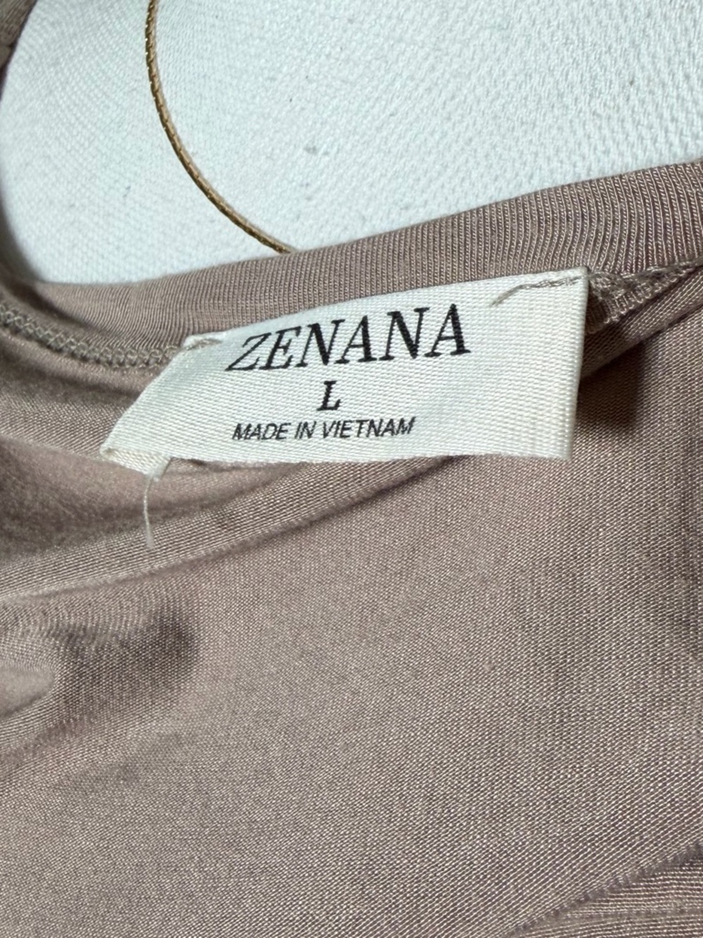 Zenana Outfitters - versatile Brown Crop Wrap Top - Picture 8 of 9